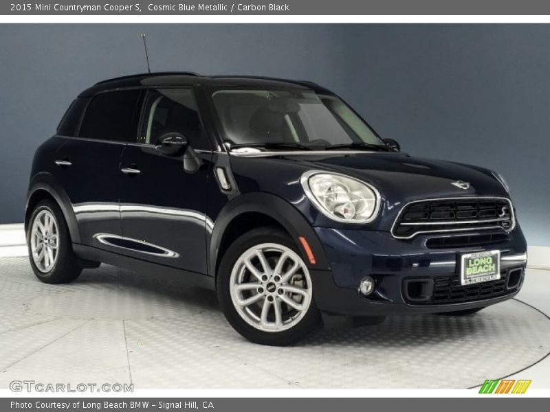 Cosmic Blue Metallic / Carbon Black 2015 Mini Countryman Cooper S