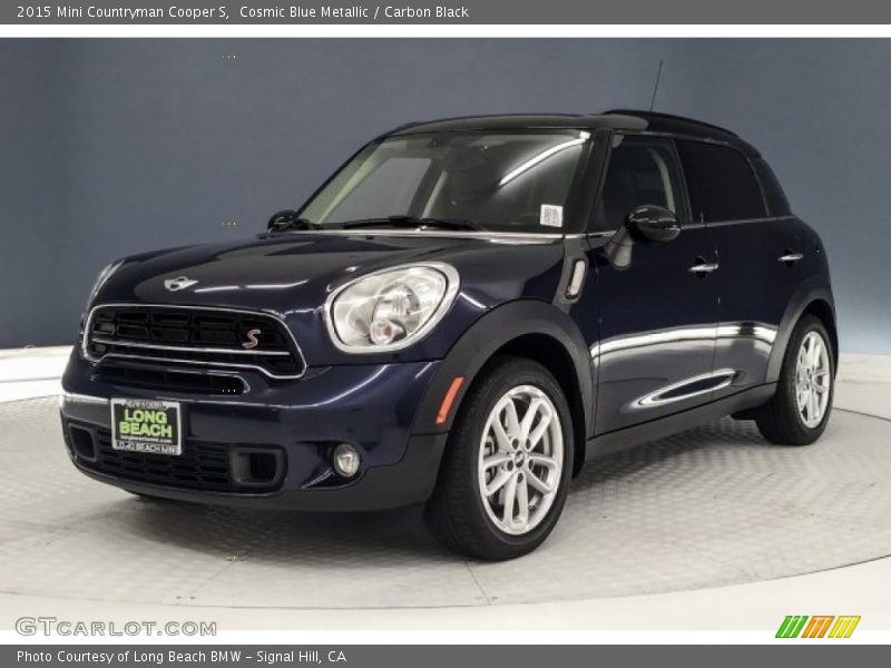 Cosmic Blue Metallic / Carbon Black 2015 Mini Countryman Cooper S