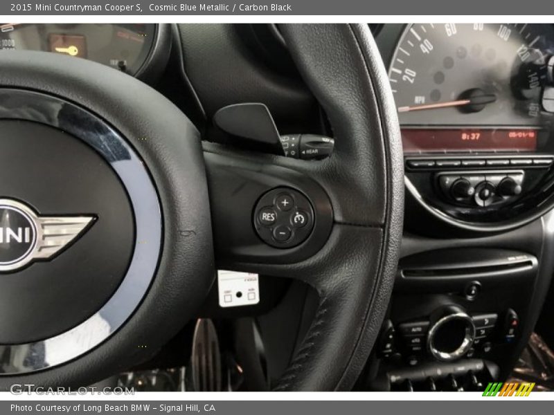 Cosmic Blue Metallic / Carbon Black 2015 Mini Countryman Cooper S