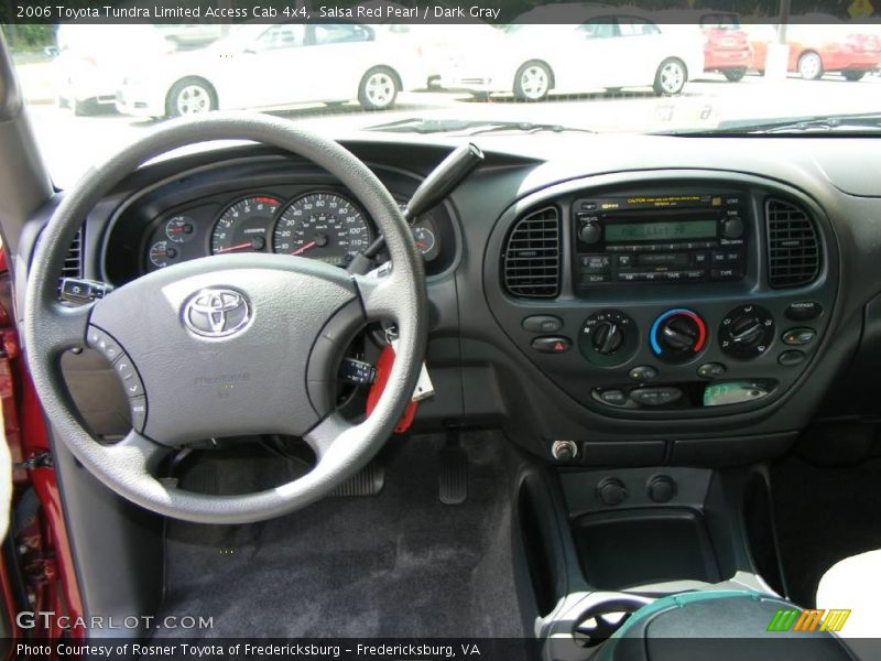 Salsa Red Pearl / Dark Gray 2006 Toyota Tundra Limited Access Cab 4x4