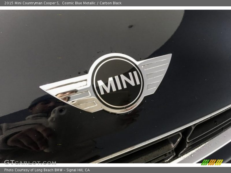 Cosmic Blue Metallic / Carbon Black 2015 Mini Countryman Cooper S