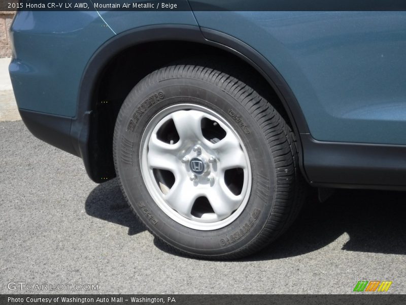 Mountain Air Metallic / Beige 2015 Honda CR-V LX AWD