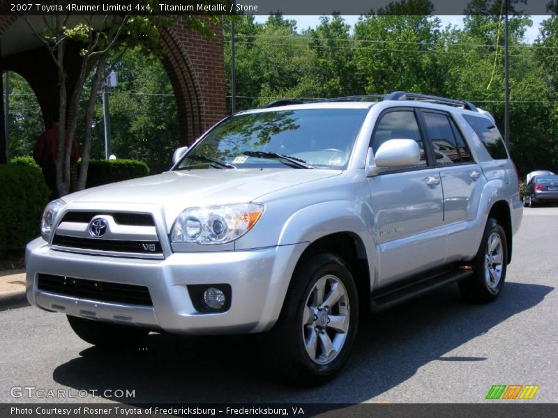 Titanium Metallic / Stone 2007 Toyota 4Runner Limited 4x4