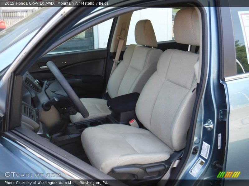 Mountain Air Metallic / Beige 2015 Honda CR-V LX AWD