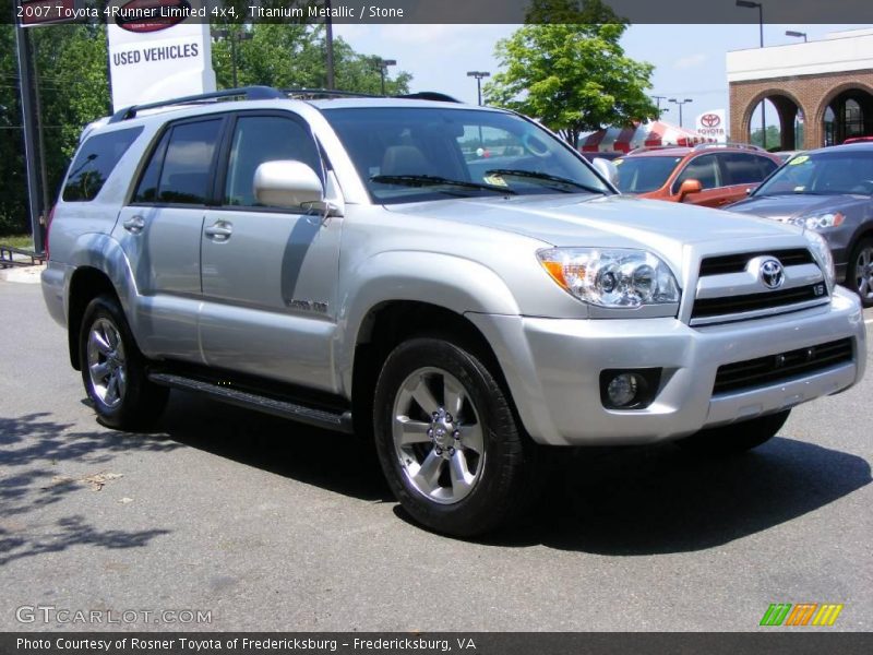 Titanium Metallic / Stone 2007 Toyota 4Runner Limited 4x4
