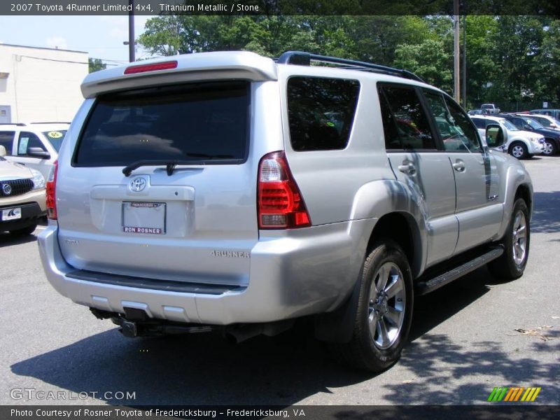 Titanium Metallic / Stone 2007 Toyota 4Runner Limited 4x4