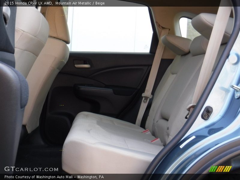 Mountain Air Metallic / Beige 2015 Honda CR-V LX AWD