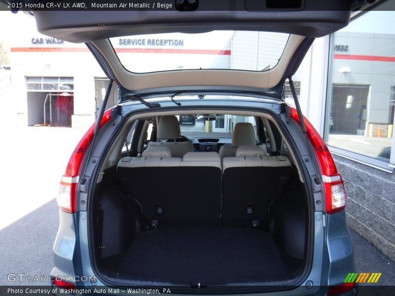 Mountain Air Metallic / Beige 2015 Honda CR-V LX AWD