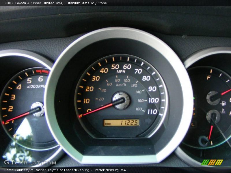 Titanium Metallic / Stone 2007 Toyota 4Runner Limited 4x4