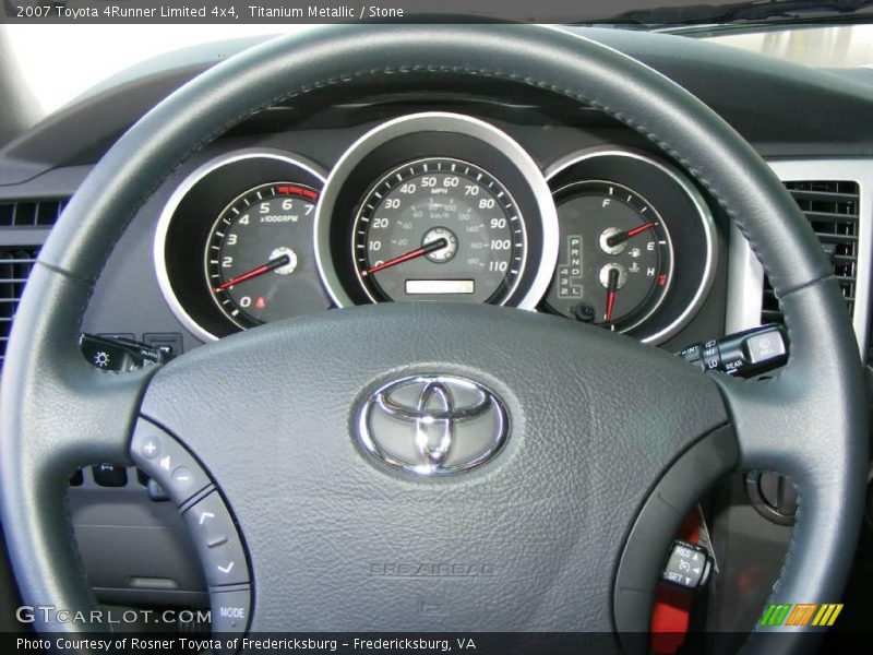 Titanium Metallic / Stone 2007 Toyota 4Runner Limited 4x4