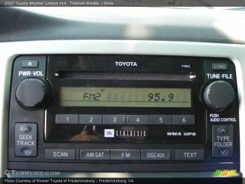 Titanium Metallic / Stone 2007 Toyota 4Runner Limited 4x4