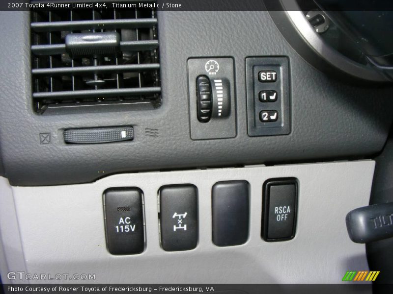 Titanium Metallic / Stone 2007 Toyota 4Runner Limited 4x4