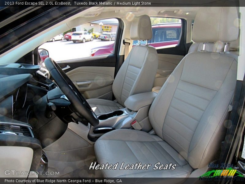 Tuxedo Black Metallic / Medium Light Stone 2013 Ford Escape SEL 2.0L EcoBoost