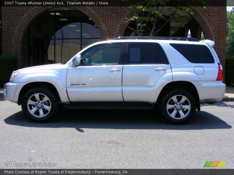 Titanium Metallic / Stone 2007 Toyota 4Runner Limited 4x4