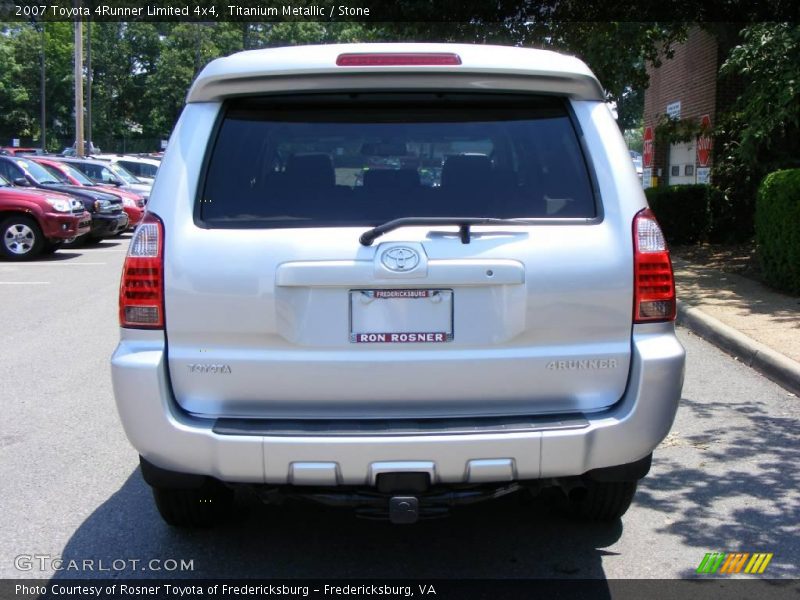 Titanium Metallic / Stone 2007 Toyota 4Runner Limited 4x4