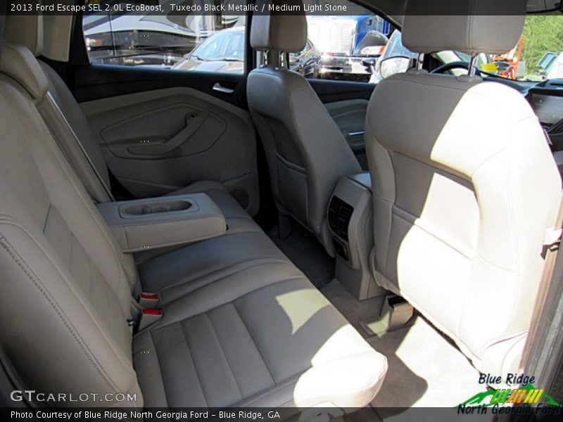 Tuxedo Black Metallic / Medium Light Stone 2013 Ford Escape SEL 2.0L EcoBoost