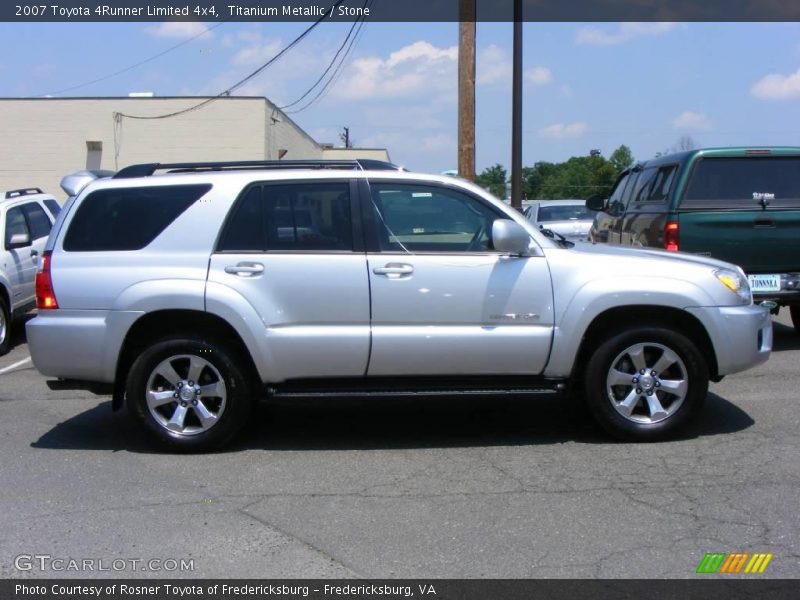 Titanium Metallic / Stone 2007 Toyota 4Runner Limited 4x4