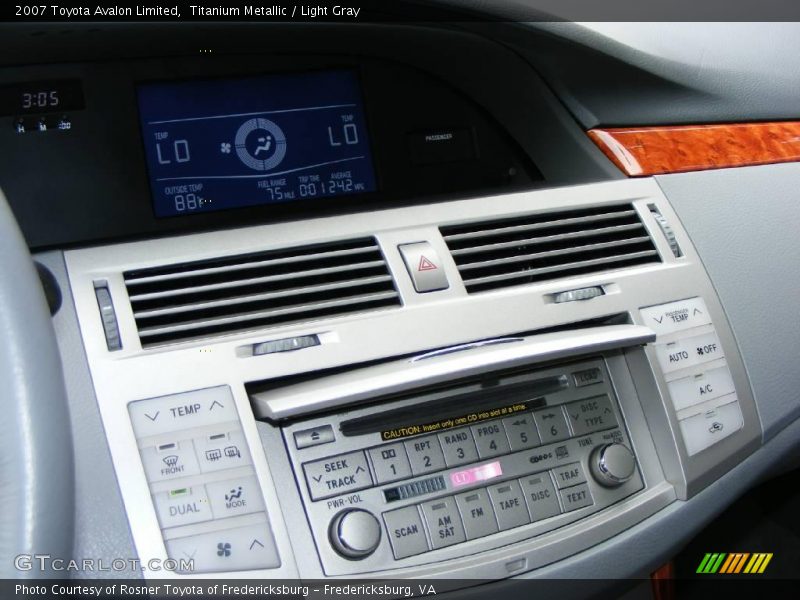 Titanium Metallic / Light Gray 2007 Toyota Avalon Limited