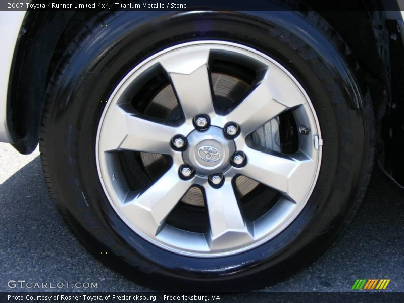 Titanium Metallic / Stone 2007 Toyota 4Runner Limited 4x4