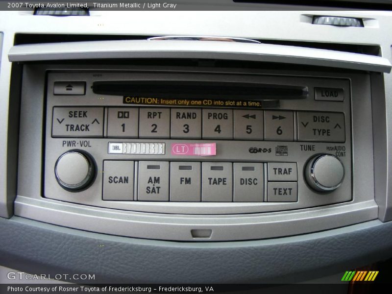 Titanium Metallic / Light Gray 2007 Toyota Avalon Limited