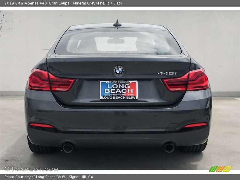 Mineral Grey Metallic / Black 2019 BMW 4 Series 440i Gran Coupe