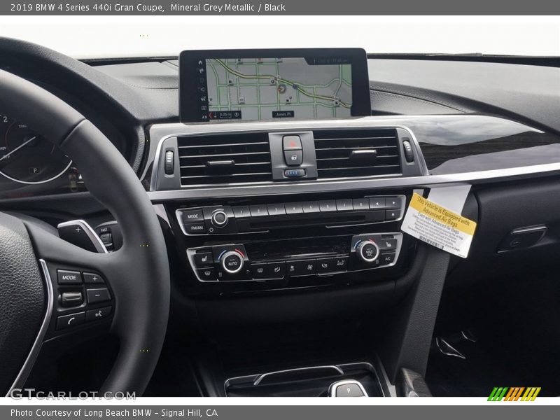 Mineral Grey Metallic / Black 2019 BMW 4 Series 440i Gran Coupe