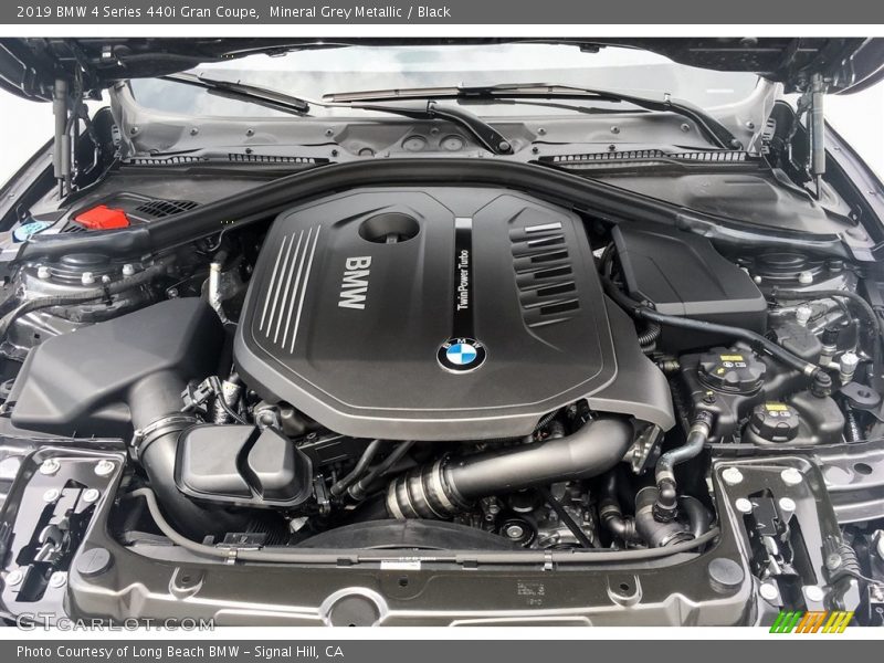  2019 4 Series 440i Gran Coupe Engine - 3.0 Liter DI TwinPower Turbocharged DOHC 24-Valve VVT Inline 6 Cylinder
