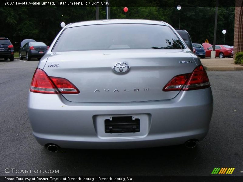 Titanium Metallic / Light Gray 2007 Toyota Avalon Limited