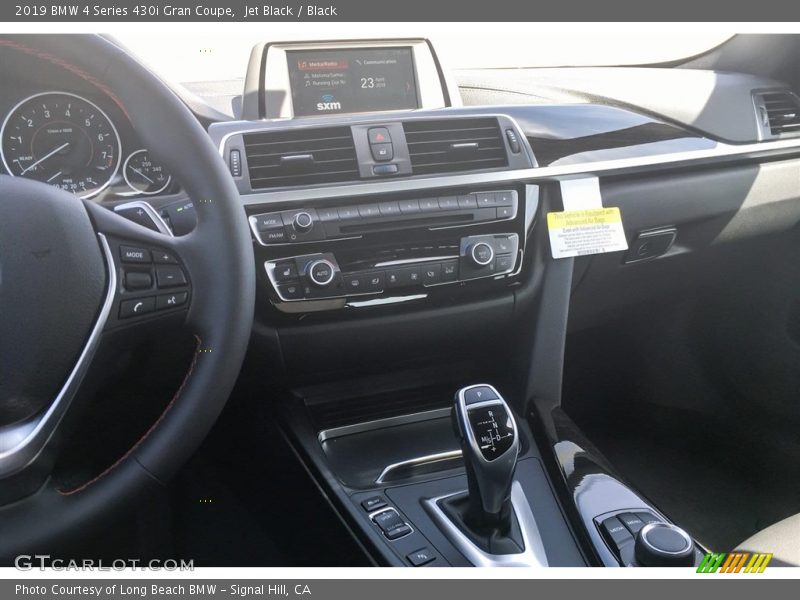 Jet Black / Black 2019 BMW 4 Series 430i Gran Coupe