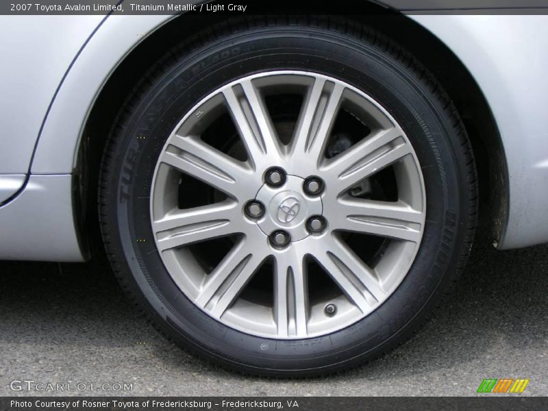 Titanium Metallic / Light Gray 2007 Toyota Avalon Limited