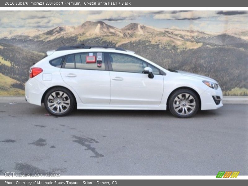 Crystal White Pearl / Black 2016 Subaru Impreza 2.0i Sport Premium
