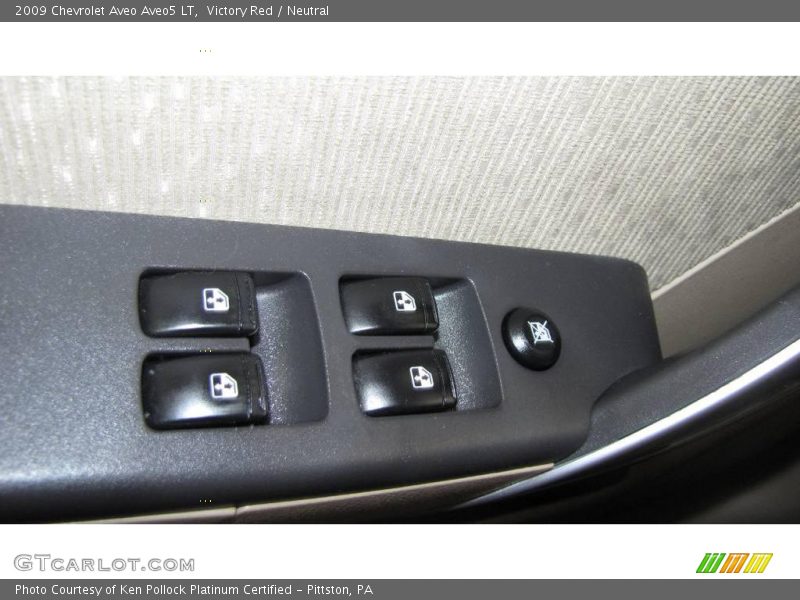 Victory Red / Neutral 2009 Chevrolet Aveo Aveo5 LT