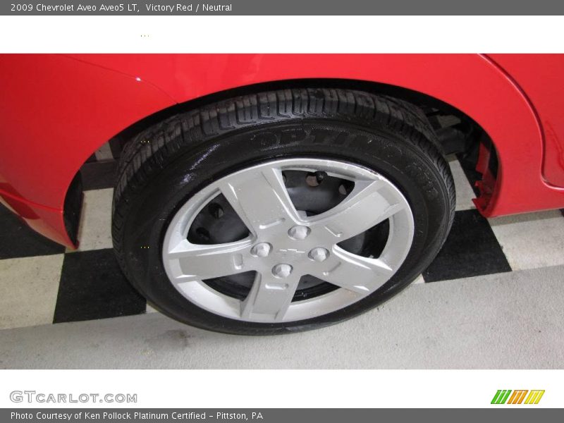 Victory Red / Neutral 2009 Chevrolet Aveo Aveo5 LT