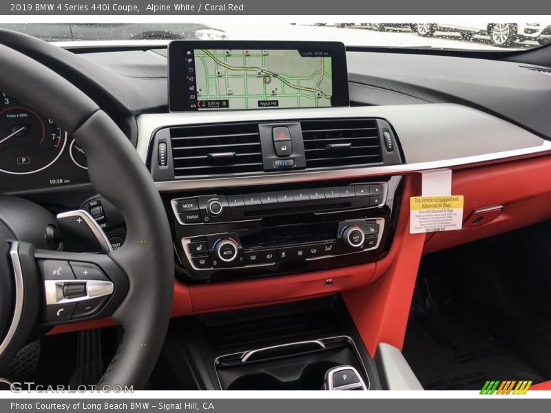 Controls of 2019 4 Series 440i Coupe