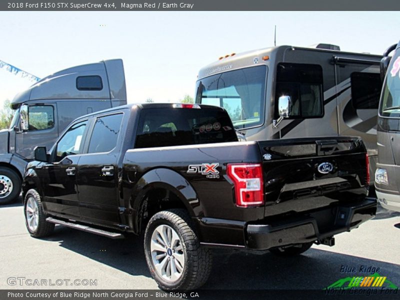 Magma Red / Earth Gray 2018 Ford F150 STX SuperCrew 4x4