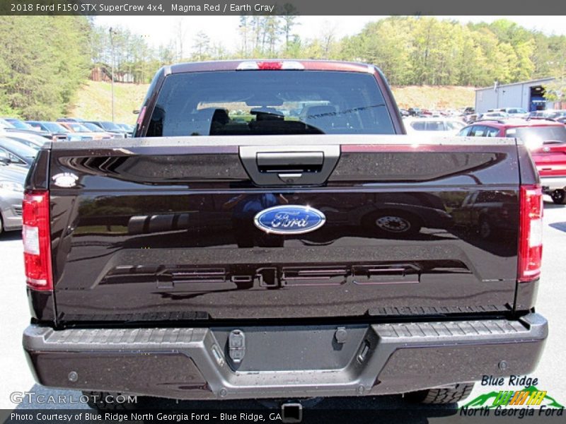 Magma Red / Earth Gray 2018 Ford F150 STX SuperCrew 4x4