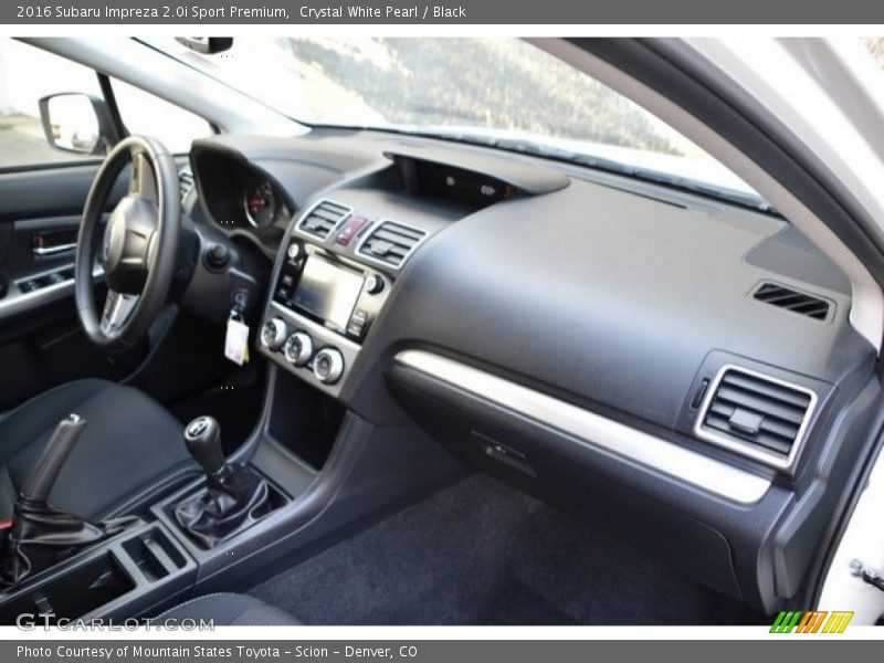 Crystal White Pearl / Black 2016 Subaru Impreza 2.0i Sport Premium