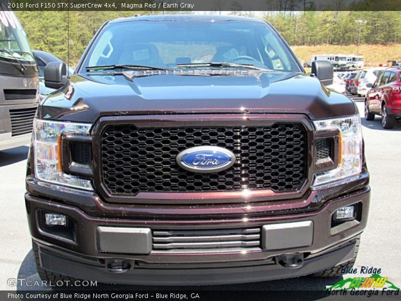 Magma Red / Earth Gray 2018 Ford F150 STX SuperCrew 4x4