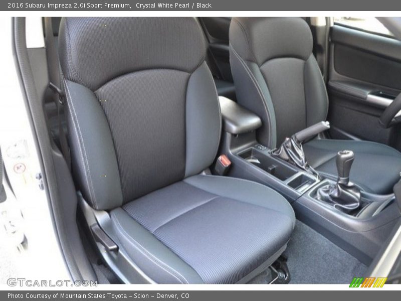 Crystal White Pearl / Black 2016 Subaru Impreza 2.0i Sport Premium