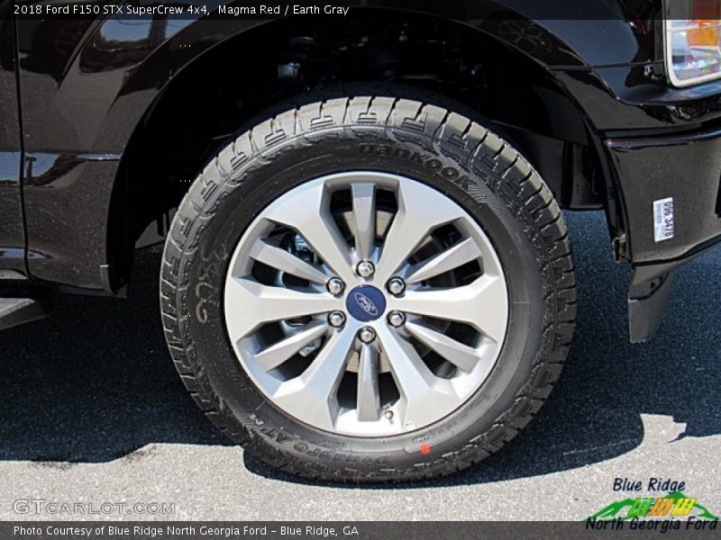 Magma Red / Earth Gray 2018 Ford F150 STX SuperCrew 4x4