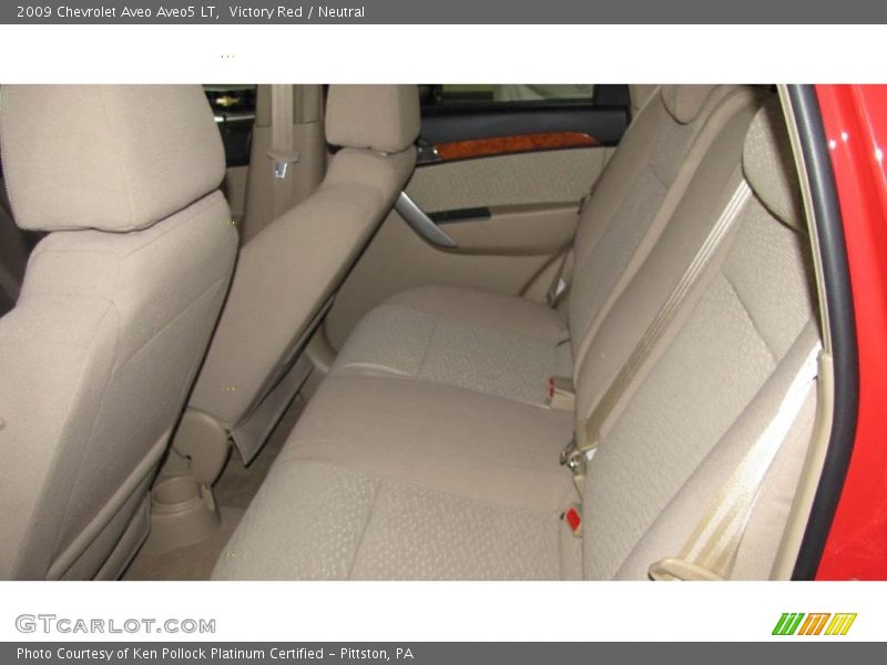 Victory Red / Neutral 2009 Chevrolet Aveo Aveo5 LT