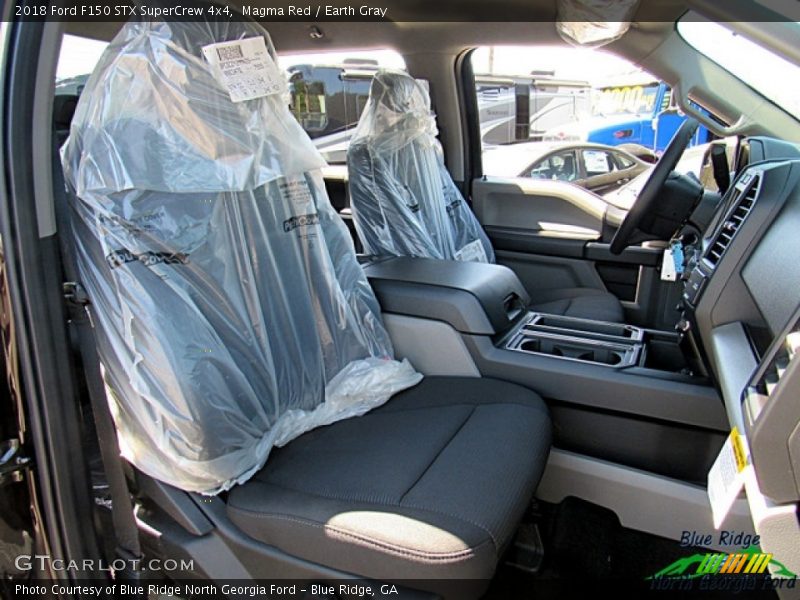 Magma Red / Earth Gray 2018 Ford F150 STX SuperCrew 4x4