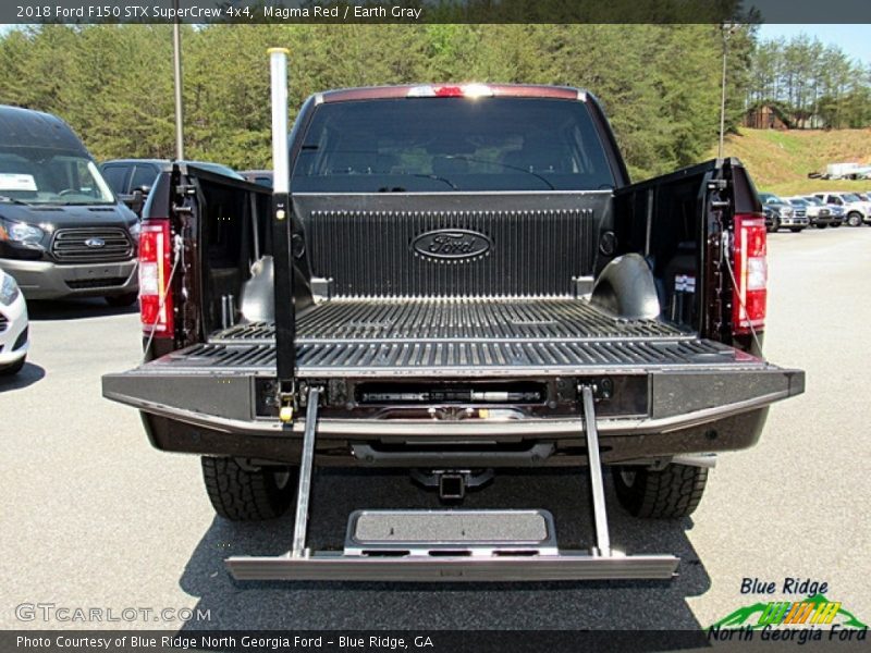 Magma Red / Earth Gray 2018 Ford F150 STX SuperCrew 4x4