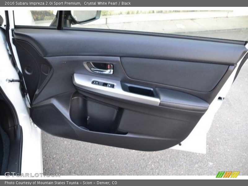 Crystal White Pearl / Black 2016 Subaru Impreza 2.0i Sport Premium