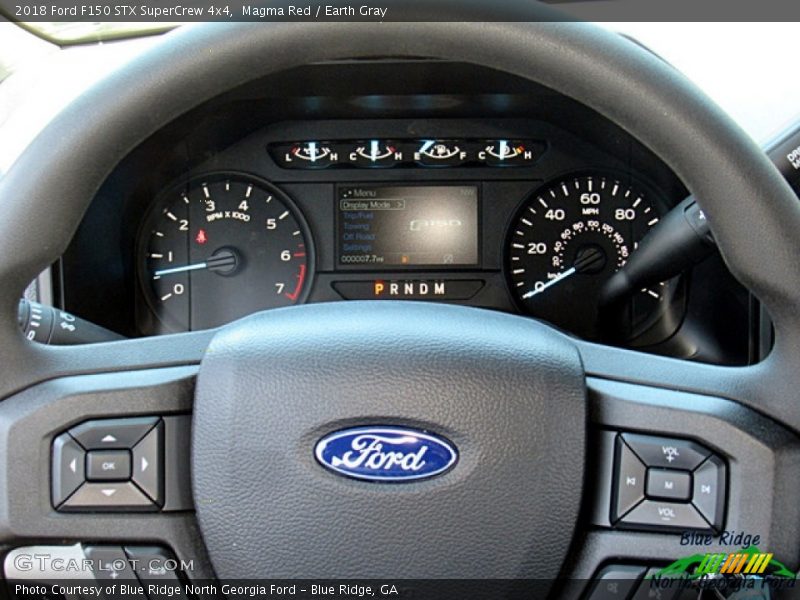 Magma Red / Earth Gray 2018 Ford F150 STX SuperCrew 4x4