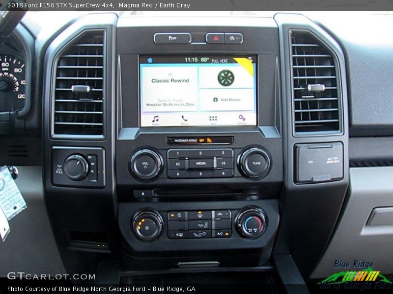 Magma Red / Earth Gray 2018 Ford F150 STX SuperCrew 4x4