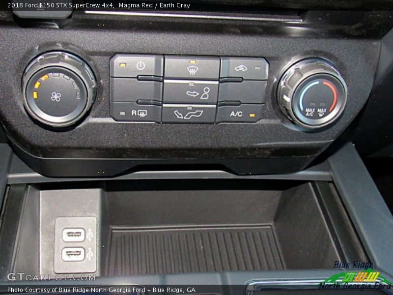 Magma Red / Earth Gray 2018 Ford F150 STX SuperCrew 4x4