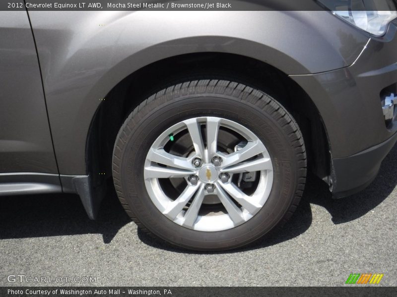Mocha Steel Metallic / Brownstone/Jet Black 2012 Chevrolet Equinox LT AWD