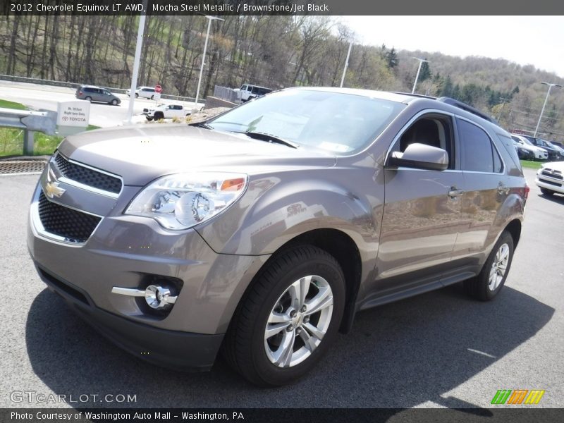 Mocha Steel Metallic / Brownstone/Jet Black 2012 Chevrolet Equinox LT AWD