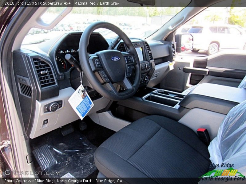 Magma Red / Earth Gray 2018 Ford F150 STX SuperCrew 4x4